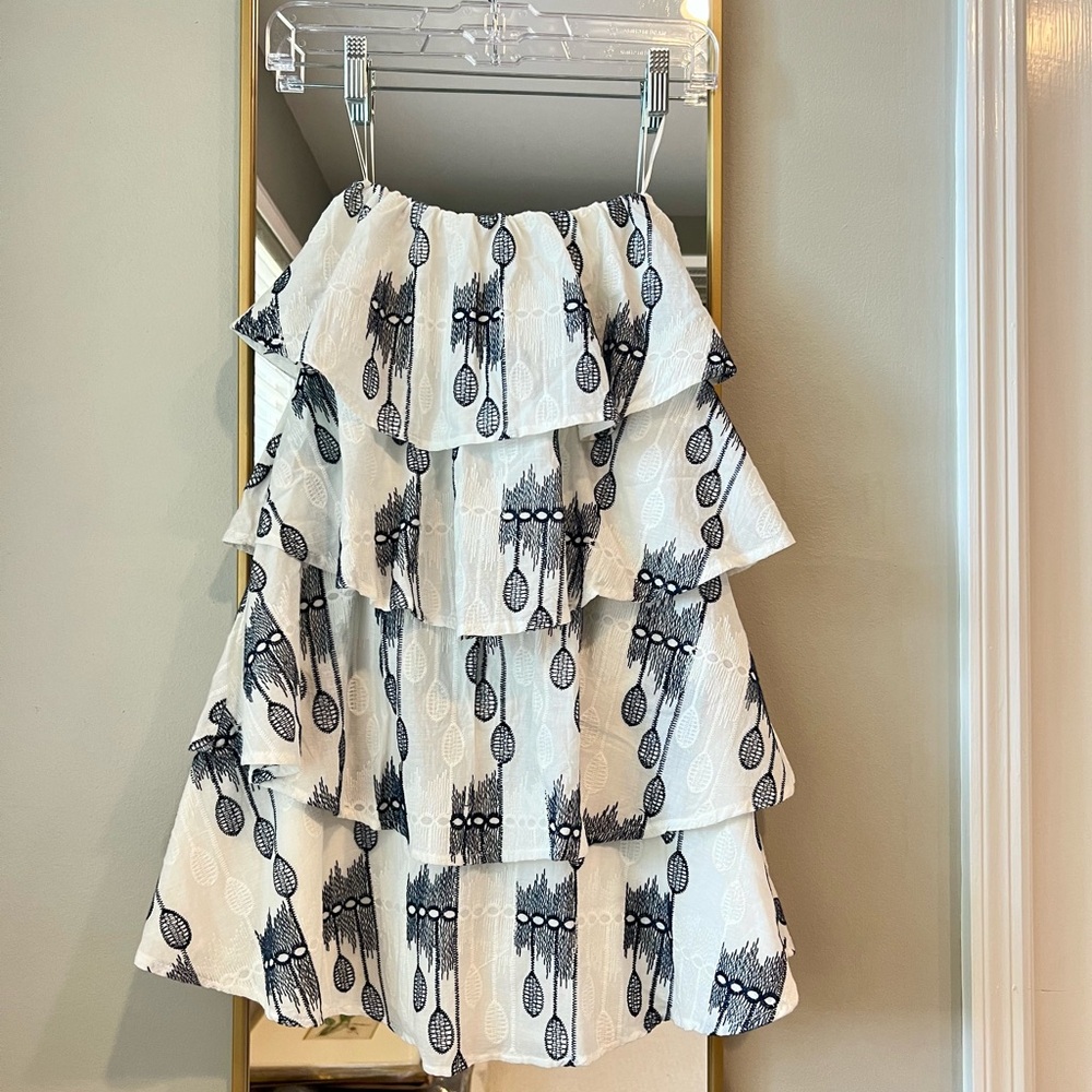 AQUA Strapless Mini Dress